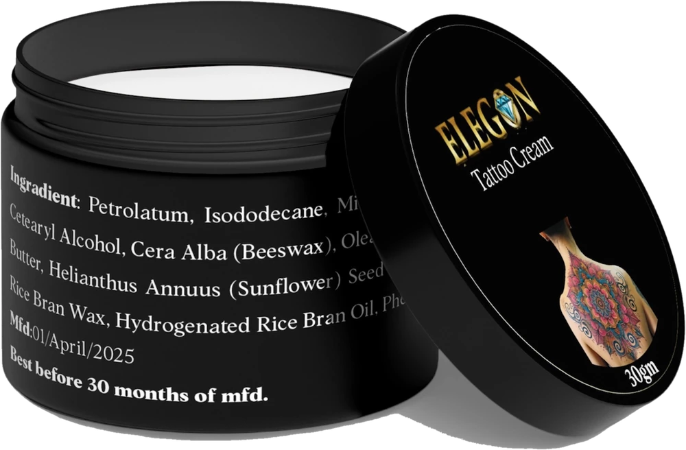 Elegon Tattoo Cream, 30 g jar
