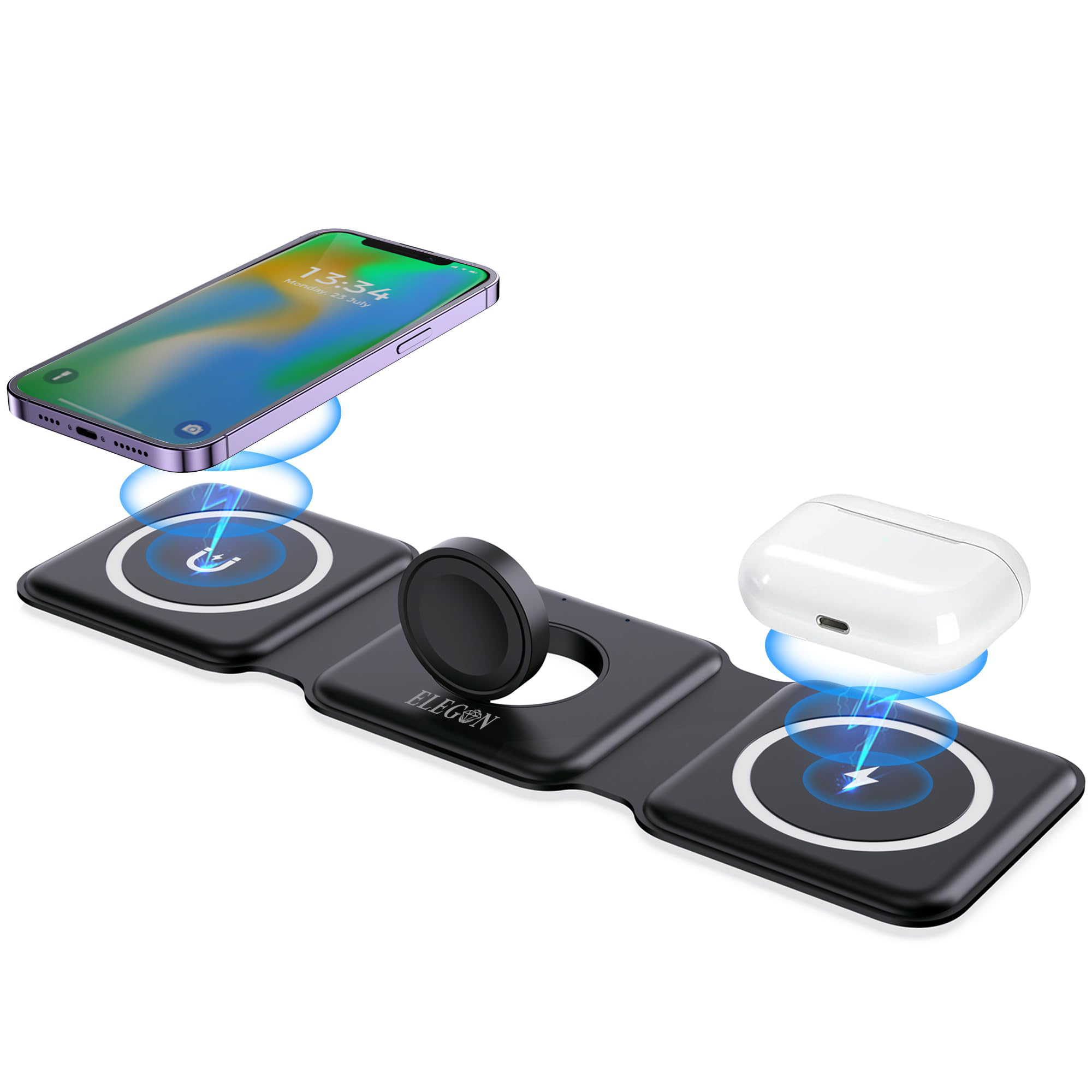 Black Wireless Ultra Fast 30 charger